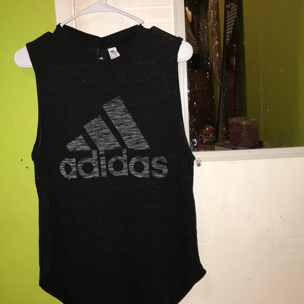 Adidas muscle tank top.
